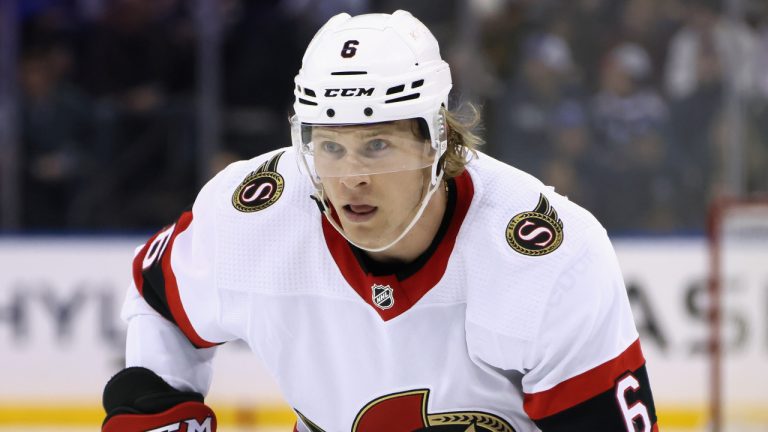 Jakob Chychrun of the Ottawa Senators. (Getty Images)