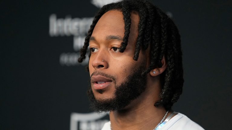 Las Vegas Raiders wide receiver Jakobi Meyers. (John Locher/AP)