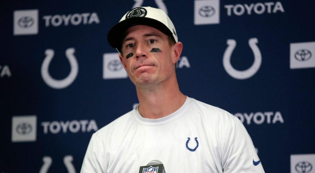 Winless Colts fire coordinator, name new starting QB