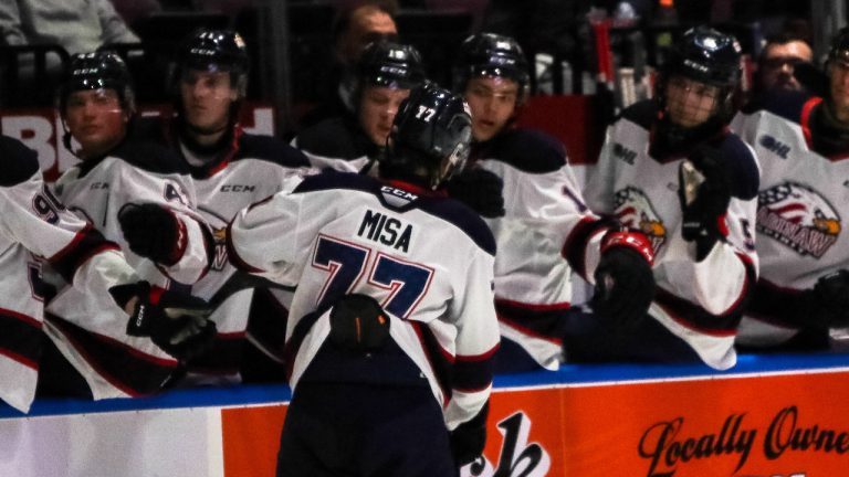 Michael Misa of the Saginaw Spirit. (Natalie Shaver/OHL Images)