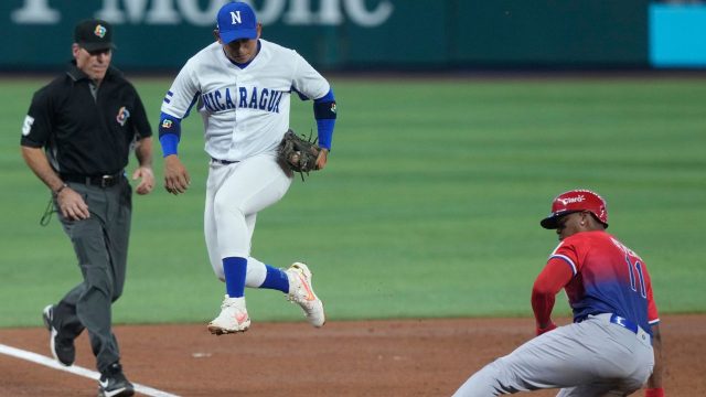 Astros' Colton Gordon Sees First Action in Team Israel Uniform