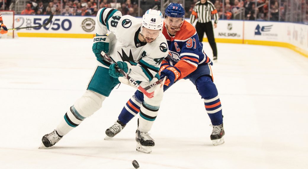 Nurse Scores OT Winner, Leads Oilers To Thrilling Win Over Sharks