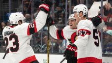 DeBrincat scores late winner to keep Senators&#8217; playoff dreams alive