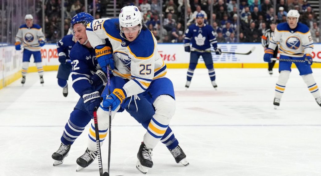 Sabres battle back from deficit to down Maple Leafs, snap four-game skid