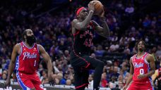 Raptors fall back below .500 with loss to Embiid, 76ers