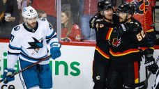 Toffoli&#8217;s two-goal effort leads Flames to win over Sharks