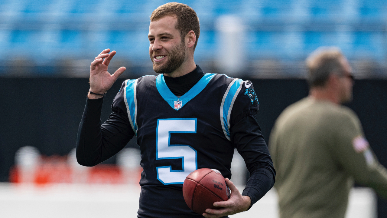 Panthers Re-Sign K Eddy Pineiro, Release K Zane Gonzalez