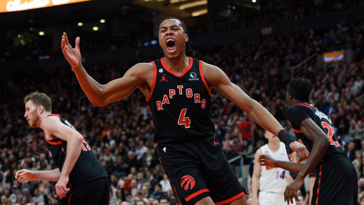 1 undrafted Raptors player who could make 2023-24 roster