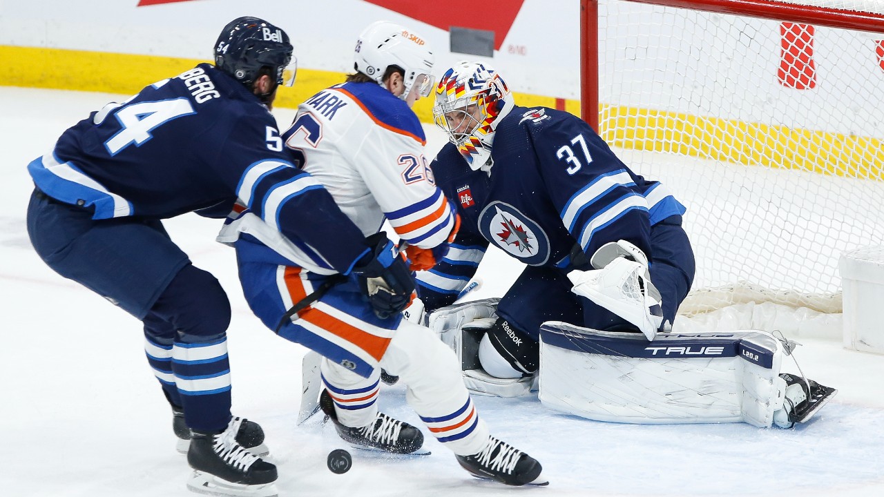 Morrissey has 2 goals, assist as Jets outlast Oilers 7-5