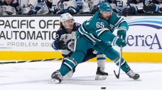 Slumping Jets just two points ahead of Flames after loss to Sharks