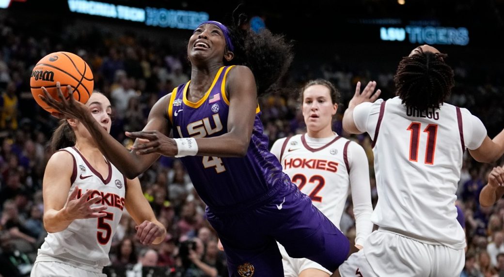 LSU Women's Basketball: Photos from Final Four win over Virginia Tech