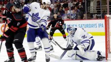 Maple Leafs take tough loss despite strong start against Hurricanes