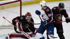 Avalanche put dent in Senators&#8217; playoff hopes with win off strange goal