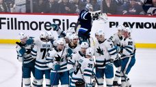 Sharks stun Jets with late comeback, win in overtime