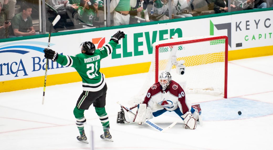 Marchment, Pavelski end droughts as Stars dominate Avalanche