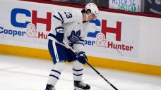 ‘Get that joy back’: Matthew Knies makes meaningful Maple Leafs debut