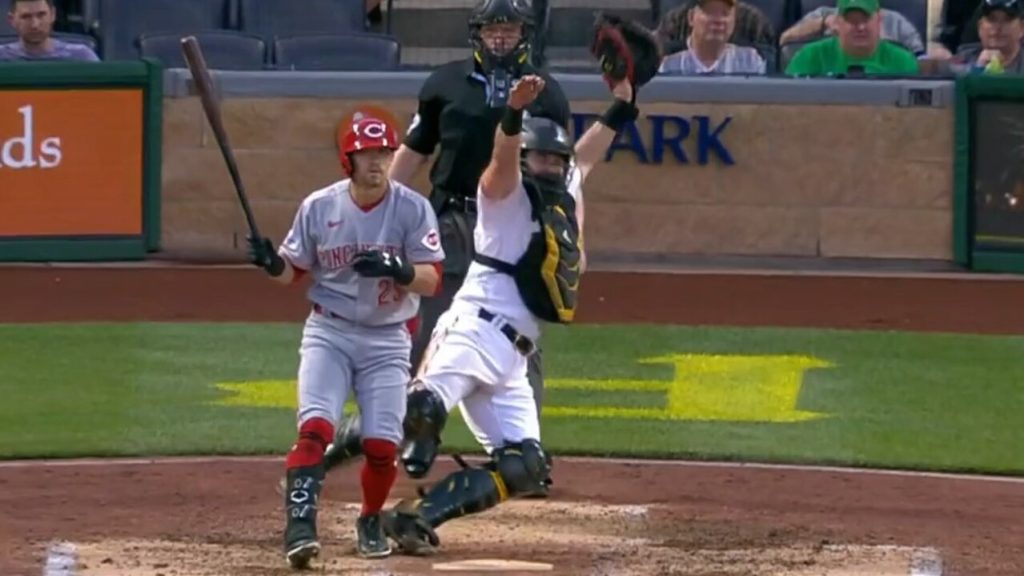 Catcher interference on the rise as big league backstops squeeze in for  pitch framing – KXAN Austin