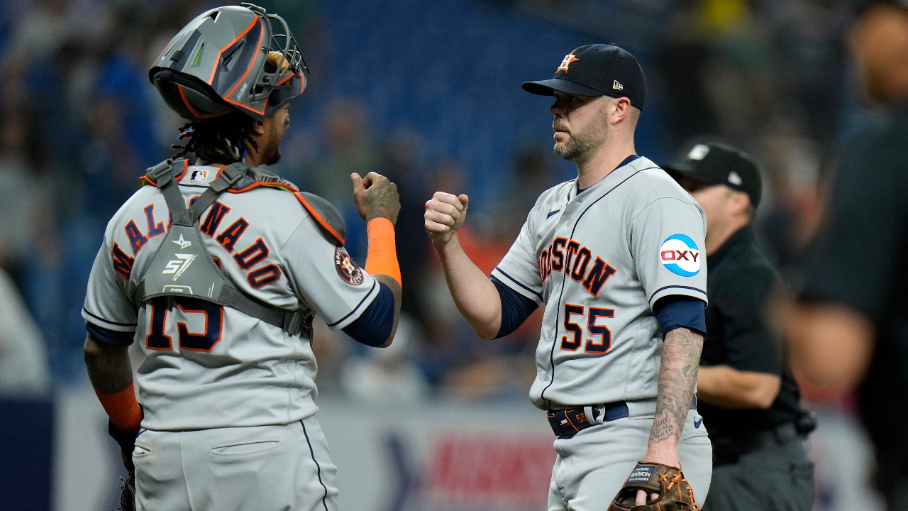 Garcia, Astros stop Rays' 14-game home winning streak