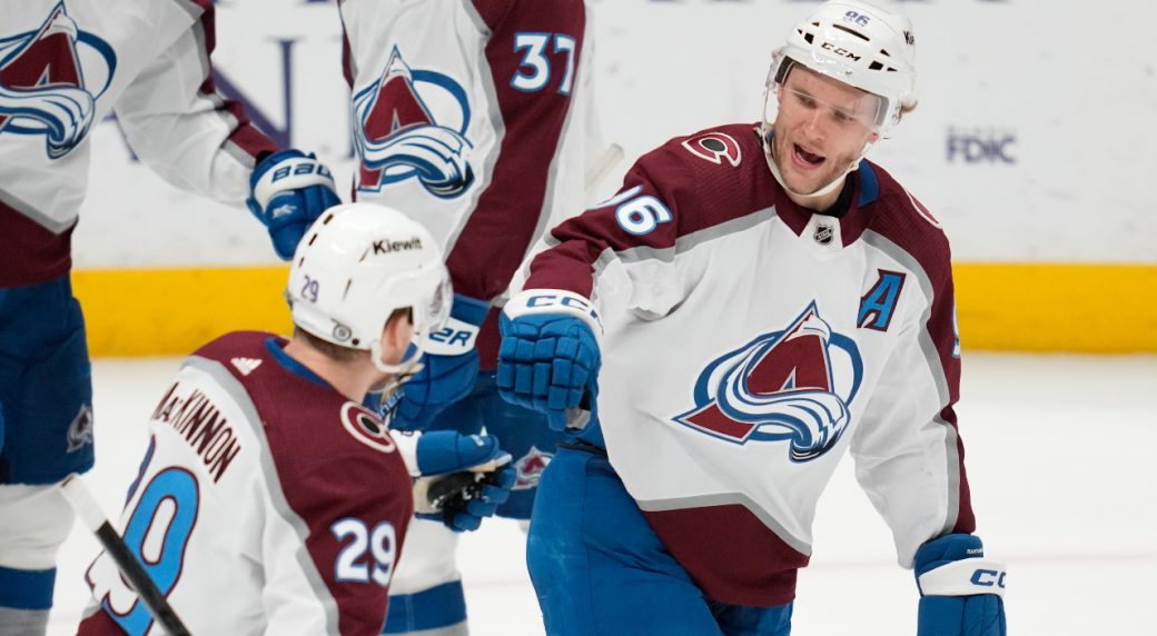 Nathan MacKinnon Colorado Avalanche Player-Issued 2018 All-Star