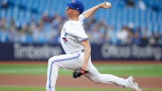 Bassitt rebounds with dependable outing but Jays&#8217; bats are quiet in loss