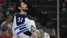 Hellebuyck will have to top former backup Brossoit for Jets to beat Golden Knights