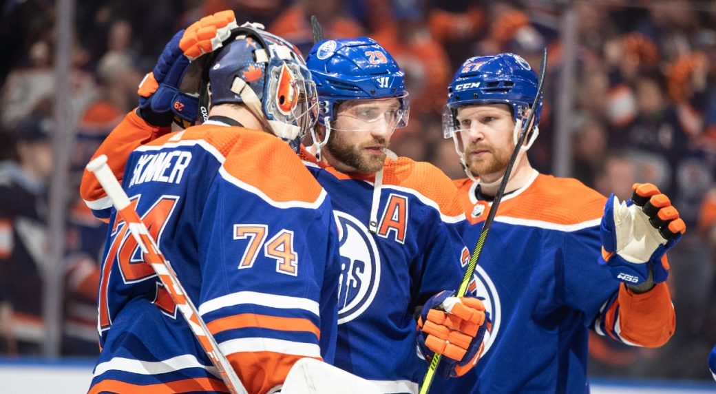 Oilers edge Kings to draw even in first-round playoff series