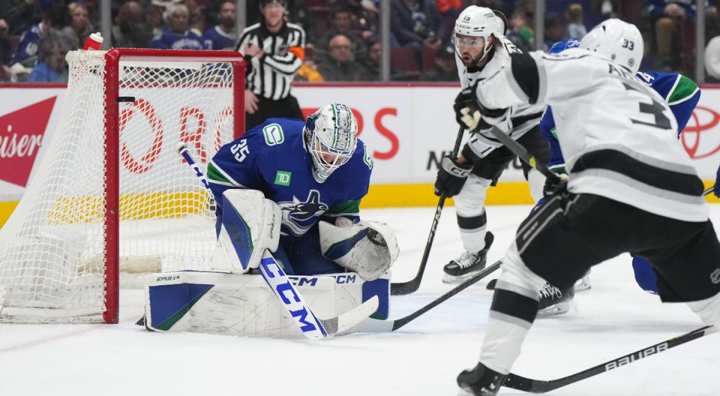 Officially eliminated from playoffs, Canucks outmatched in loss to Kings