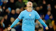 Erling Haaland scores two as Man City opens EPL title defence with win