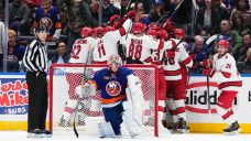 Stastny&#8217;s OT goal sends Hurricanes past Islanders into Round 2