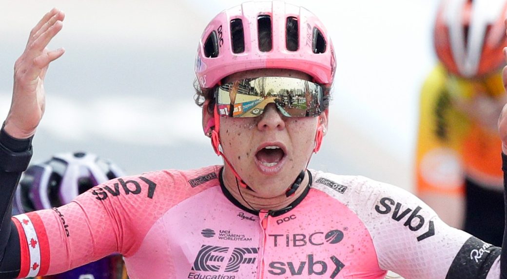 Canadian rider Alison Jackson wins prestigious Paris-Roubaix Femmes