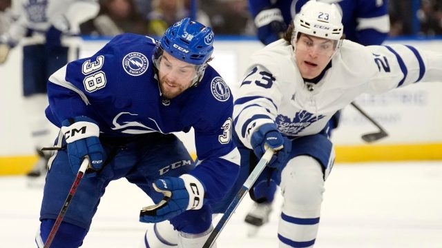 Tampa Bay Lightning Branded 2023 Stanley Cup Playoffs Driven T