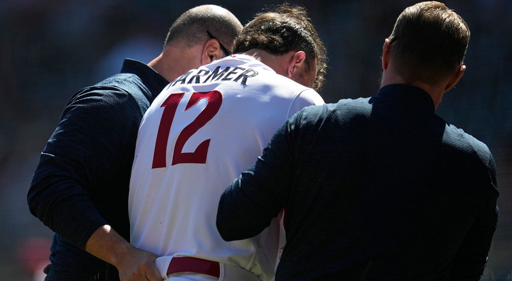 Minnesota Twins' Kyle Farmer needs surgery after being hit in face by pitch