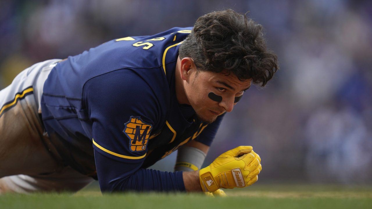 April 8, 2023: Milwaukee Brewers manager Craig Counsell (30