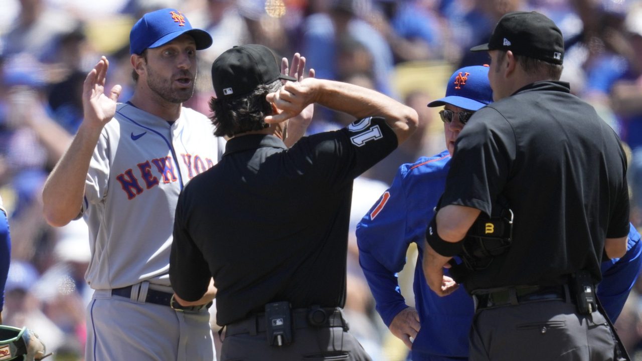 Mets' Max Scherzer Suspended 10 Games for Using Sticky Substance vs. Dodgers, News, Scores, Highlights, Stats, and Rumors