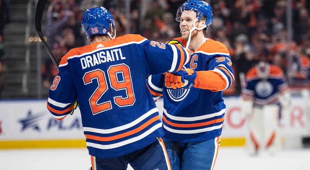 Edmonton Oilers Leon Draisaitl 2023 NHL All-Star Western