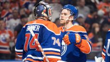 Oilers top Sharks but fall short of claiming Pacific Division crown