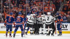 &#8216;Got to be more mature&#8217;: Oilers suffer stunning OT loss in Game 1 after late collapse