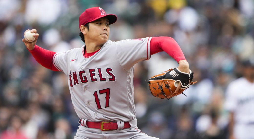 Shohei Ohtani is scheduled to start vs. Red Sox on Patriots' Day