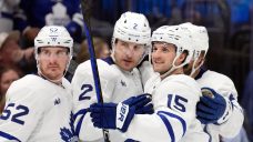 Leafs&#8217; Luke Schenn breaks down Tanner Jeannot fight and bizarre trip to penalty box