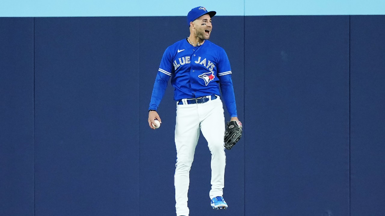 O Canada at the Toronto Blue Jays game on Canada Day! 