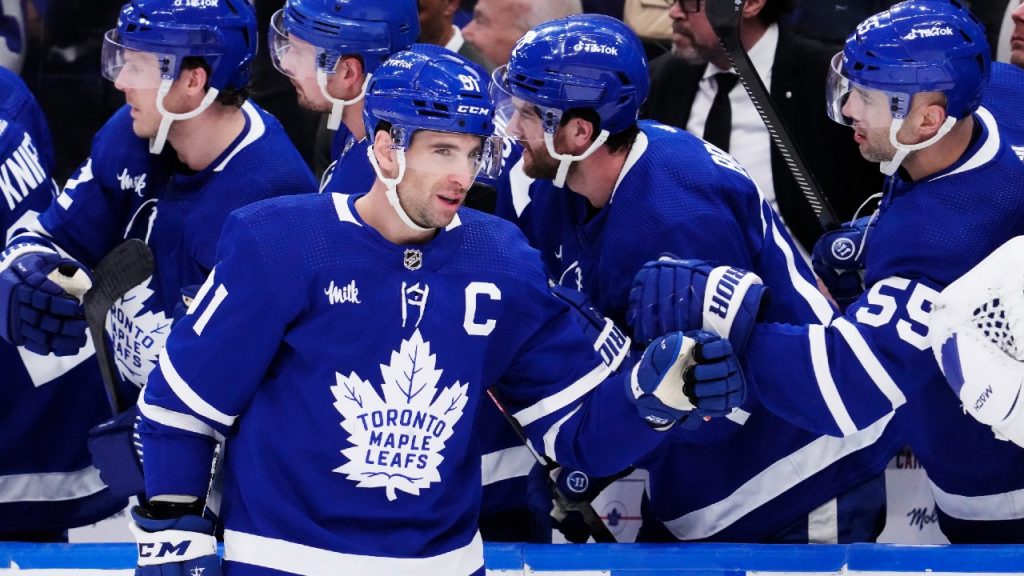 Scary injury to captain John Tavares rattles Leafs in loss to Canadiens