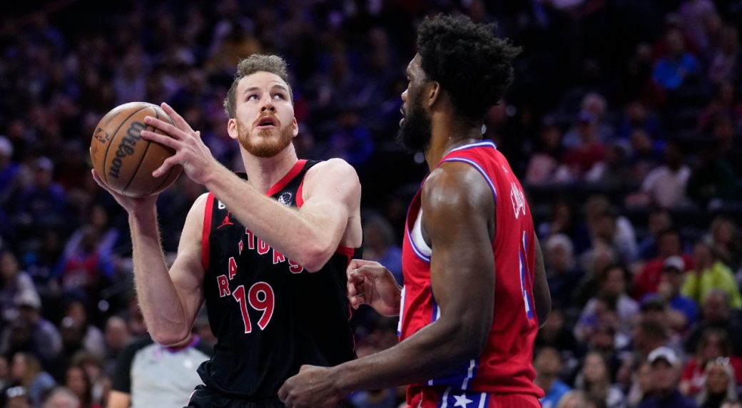 Watch Live Raptors Poeltl McDaniels meet media