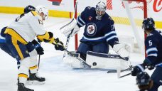 Hellebuyck makes 28 saves, Jets shut out Predators in wild-card showdown