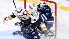 Injury-riddled Jets lose Scheifele, fall into deeper hole vs. Golden Knights