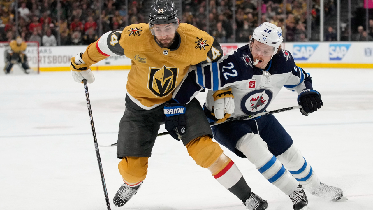 Winnipeg Jets top Vegas Golden Knights 5-1 in first-round series opener 