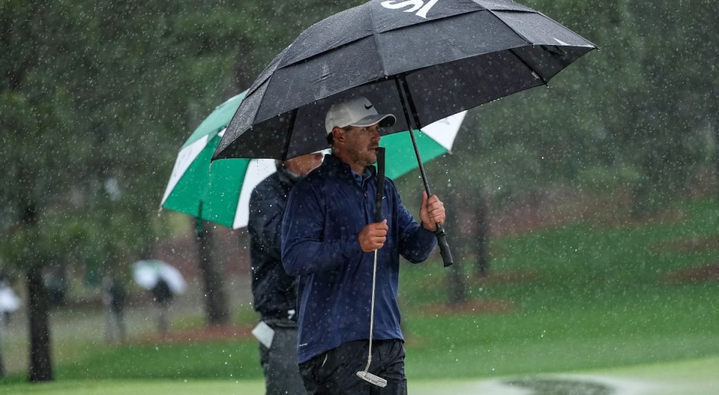 Rain halts Masters play yet again, making Sunday a long day BVM Sports