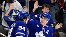 Marner sets career high for points in a season, Maple Leafs hammer Canadiens