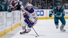 Oilers&#8217; McDavid reaches 150-point milestone in resounding victory over Sharks