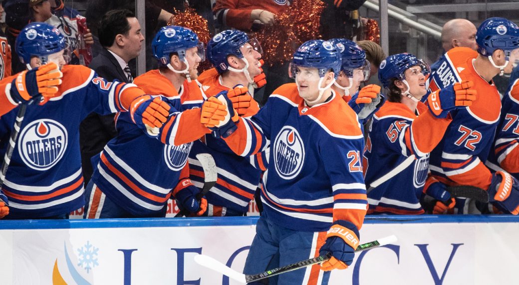 ‘The ultimate team game’: Oilers’ depth steps up in Game 2 victory