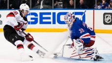 Devils win second-straight road game, even up series with Rangers at 2-2